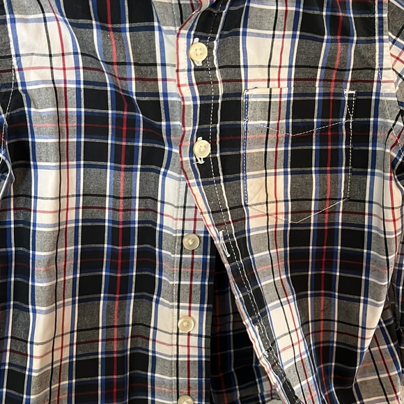BOY LONG SLEEVE BUTTON DOWN SHIRT - Picture 3 of 4